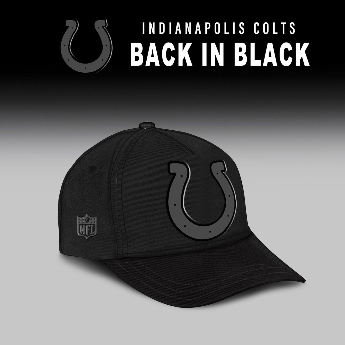 Indianapolis Colts 2026 Back In Black Limited Edition Combo TShirt