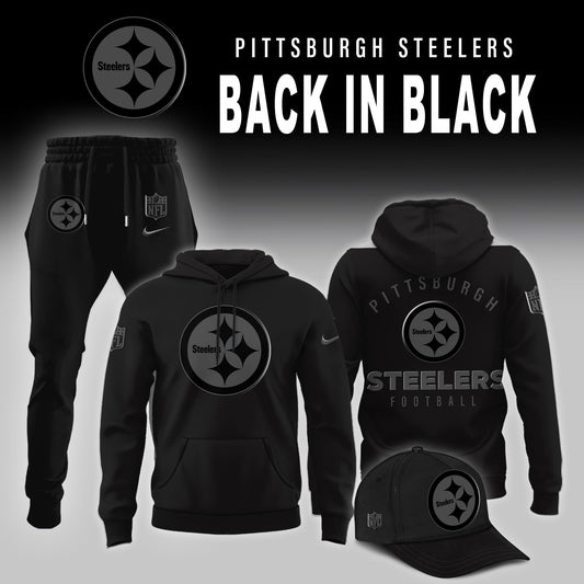 Pittsburgh Steelers 2026 Back In Black Limited Edition Hoodie