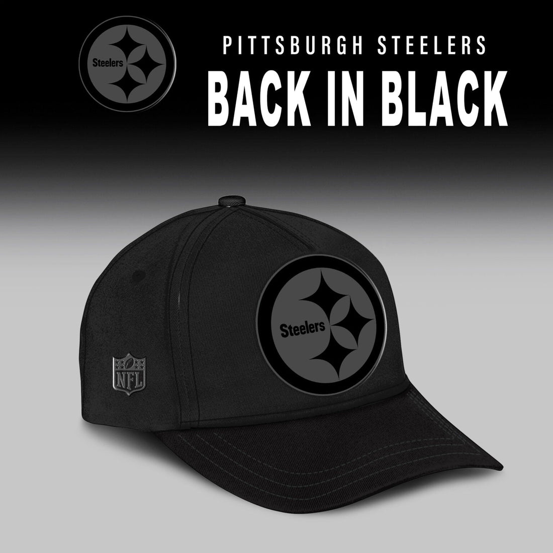 Pittsburgh Steelers 2026 Back In Black Limited Edition ZIP Hoodie