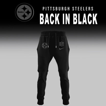 Pittsburgh Steelers 2026 Back In Black Limited Edition ZIP Hoodie