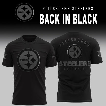 Pittsburgh Steelers 2026 Back In Black Limited Edition TShirt