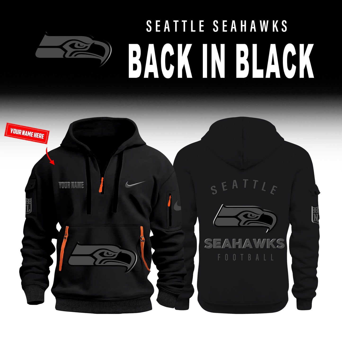 Seattle Seahawks 2026 Back In Black Limited Edition Shirt