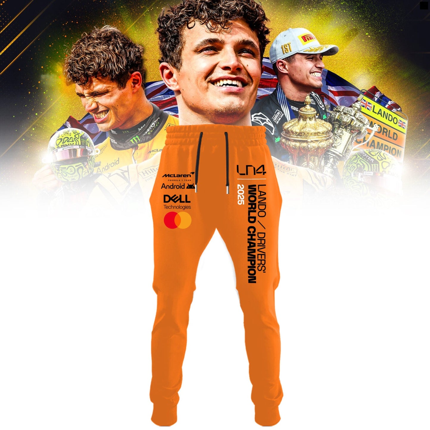 Limited Edition 2025 Lando Norris World Champions Combo Polo