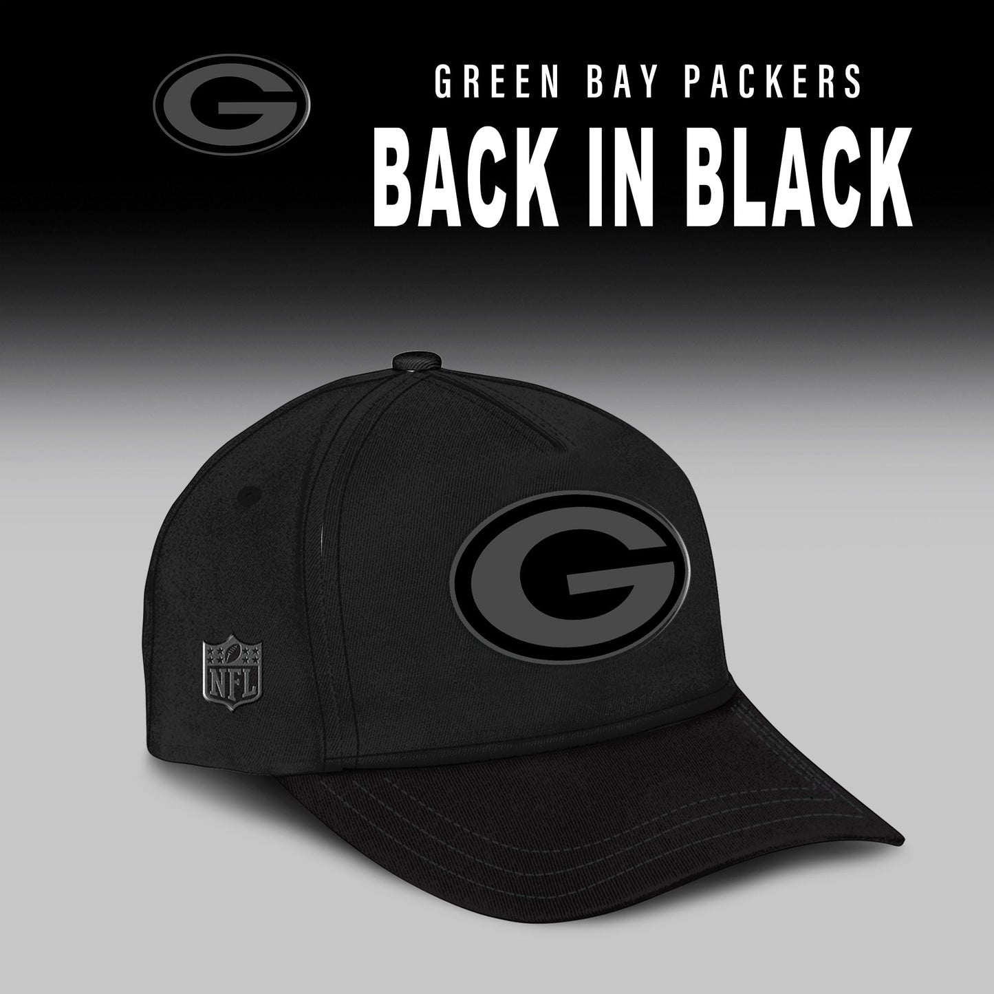 Green Bay Packers 2026 Back In Black Limited Edition Hoodie