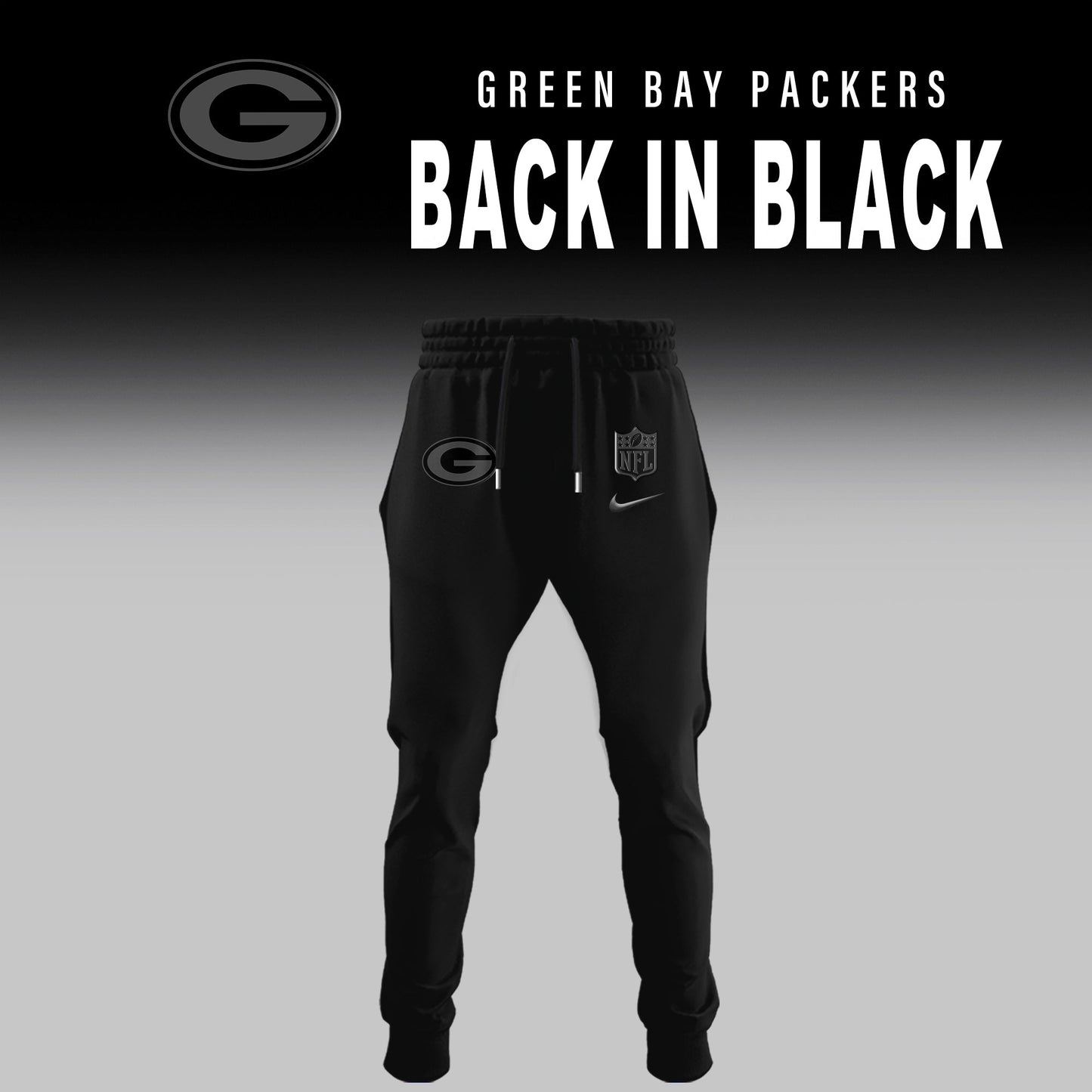 Green Bay Packers 2026 Back In Black Limited Edition Shirt