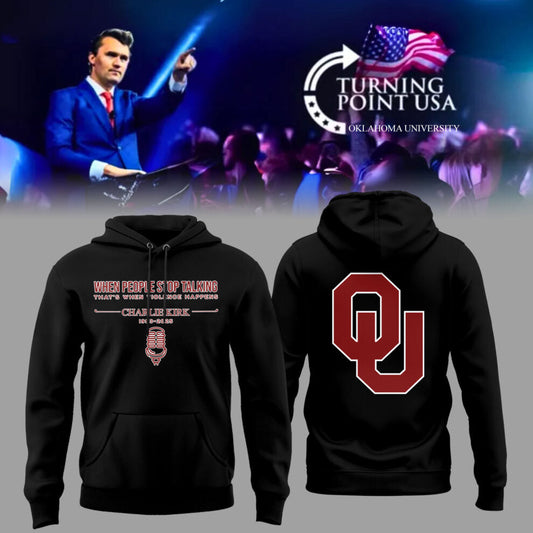 Limited Edition Oklahoma x Turning Point USA 2025 Hoodie
