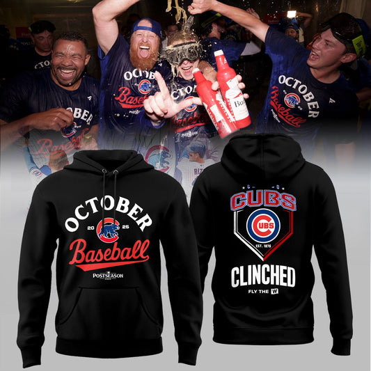 Chicago Cubs 2025 Postseason Limited Edition Hoodie