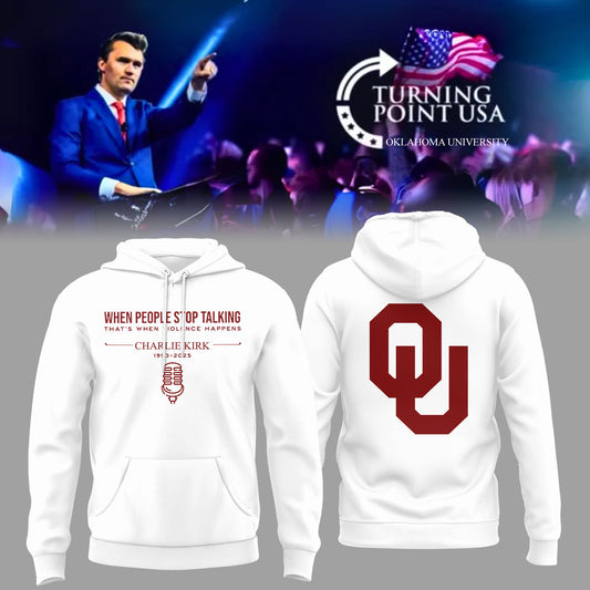 Limited Edition Oklahoma x Turning Point USA 2025 Hoodie