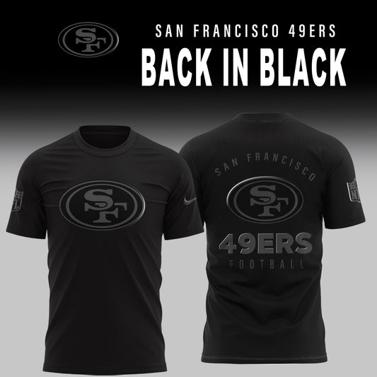 San Francisco 49ers 2026 Back In Black Limited Edition Shirt