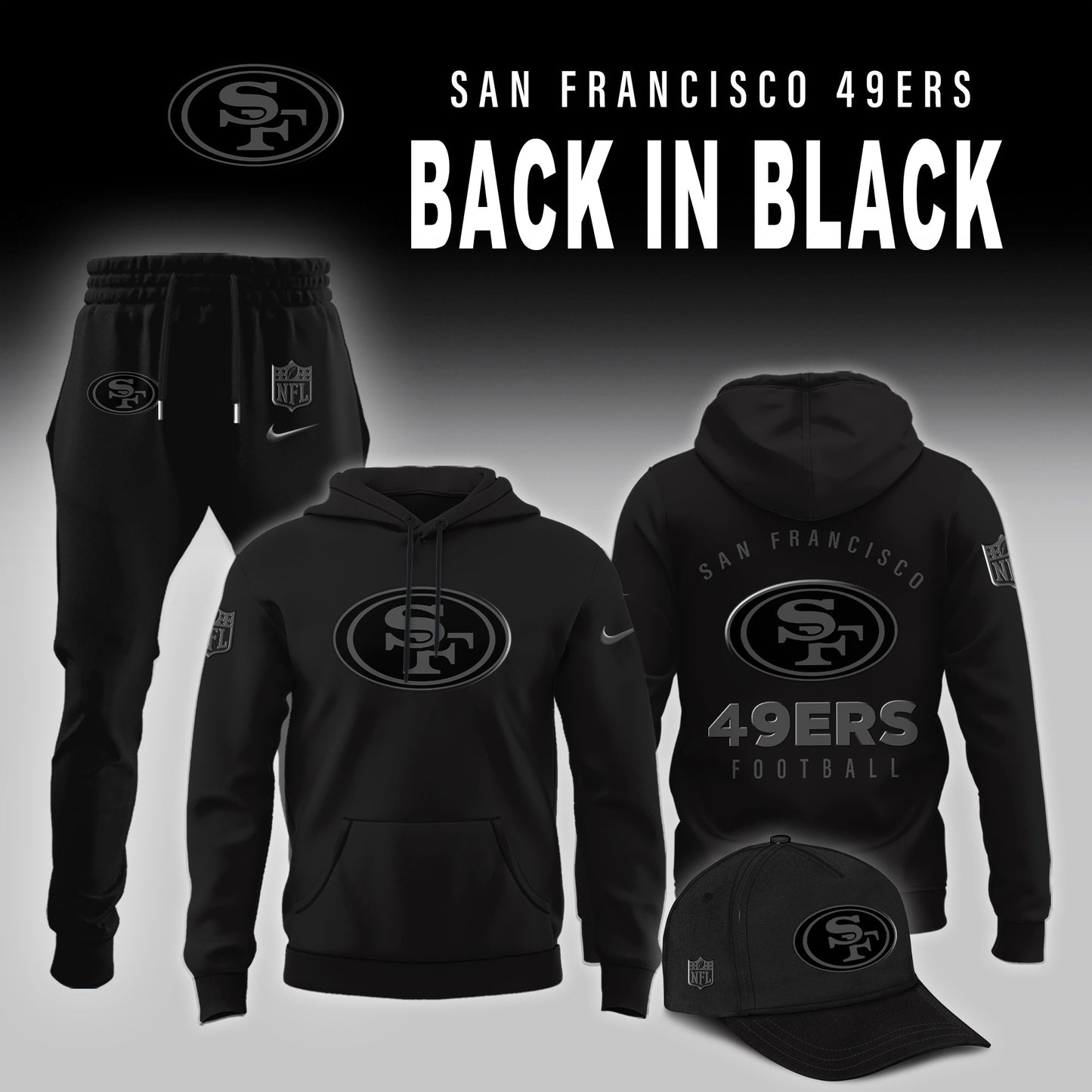 San Francisco 49ers 2026 Back In Black Limited Edition Shirt