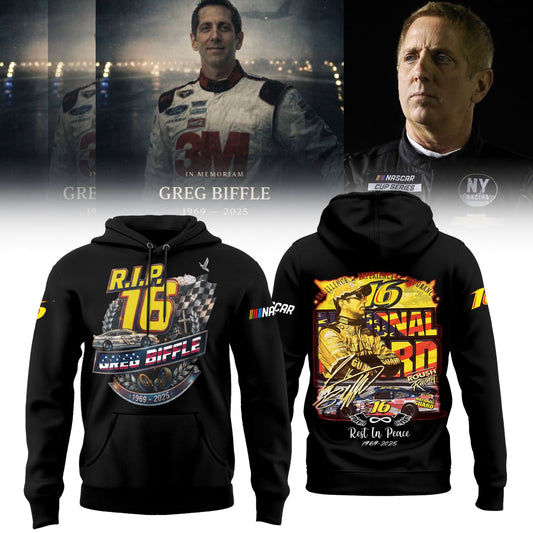 Greg Biffle Thank You For The Memories Hoodie