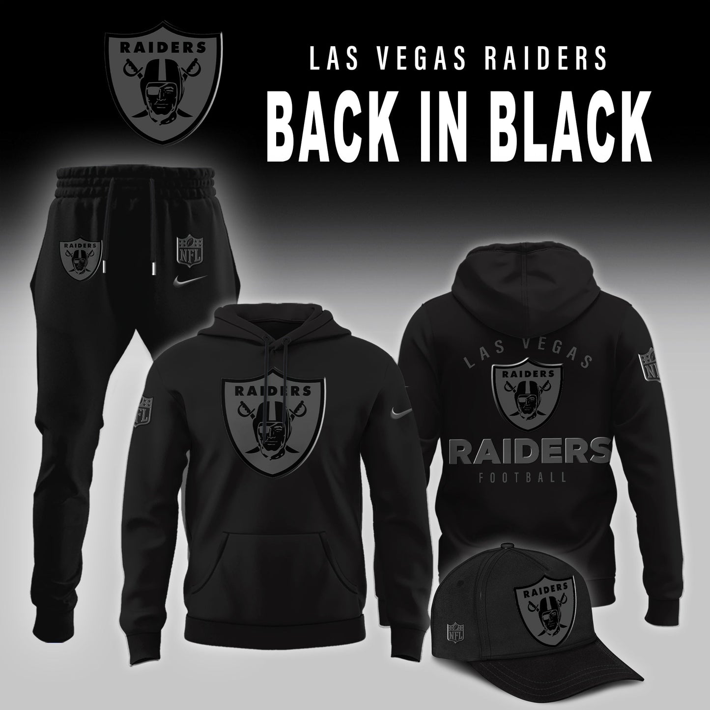 Las Vegas Raiders 2026 Back In Black Limited Edition Shirt