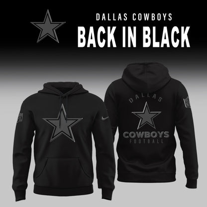 Dallas Cowboys 2025 Back In Black Limited Edition Shirt