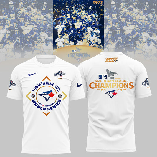 Toronto Blue Jay 2025 American League Champions T-Shirt