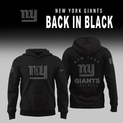 New York Giants 2026 Back In Black Limited Edition Shirt