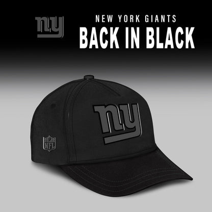 New York Giants 2025 Back In Black Limited Edition Shirt