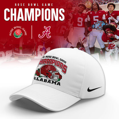 Alabama Crimson Tide 2026 Rose Bowl Champions Limited Polo Shirt v2