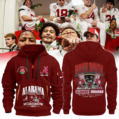 Alabama Crimson Tide 2026 Rose Bowl Limited New Hoodie
