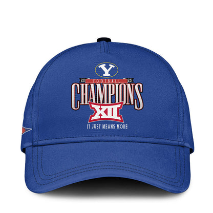 BYU Cougars Football 2025 Big 12 Conference Champs Tshirt