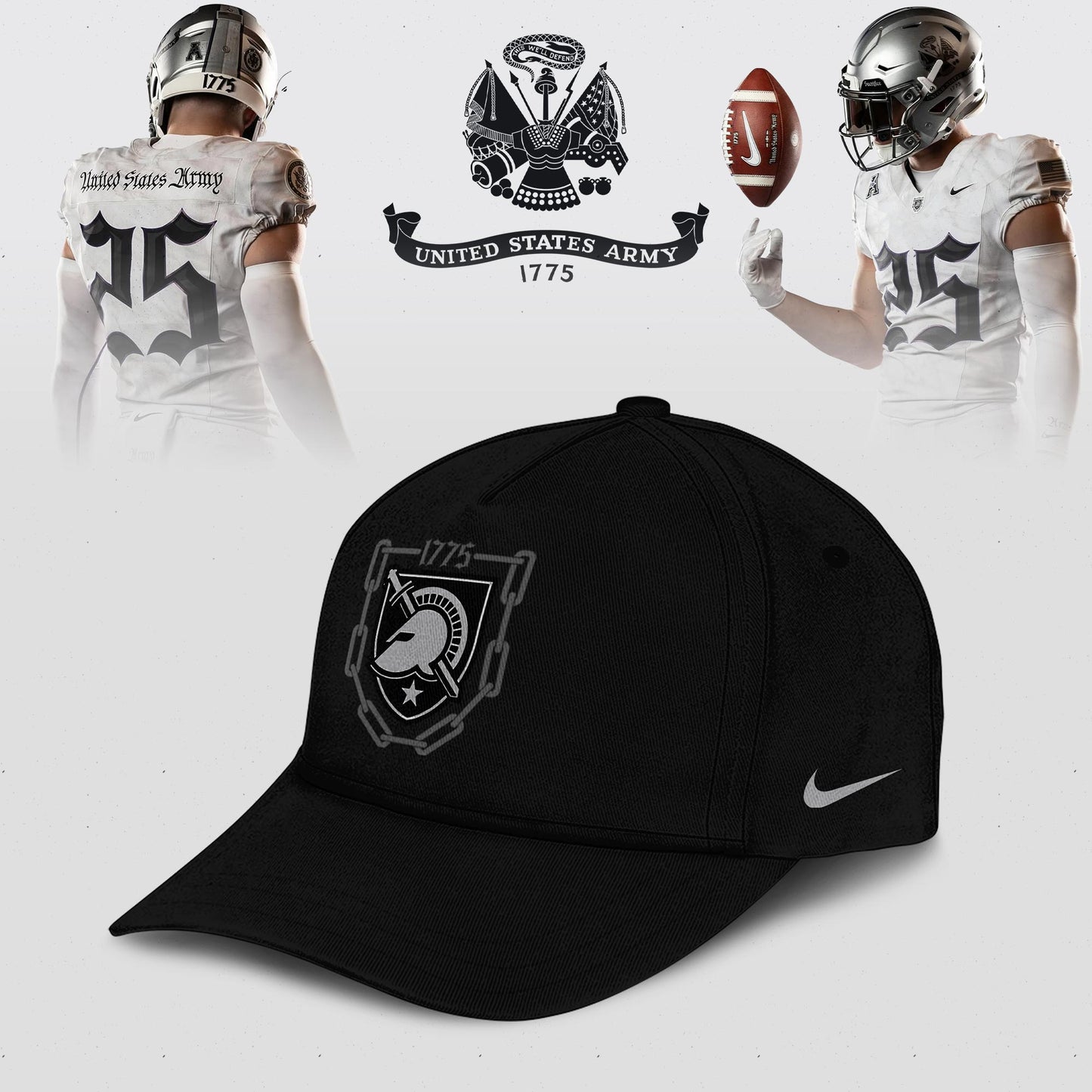 Army Black Knights Army 250 Collection Limited Edition T-shirt – Black