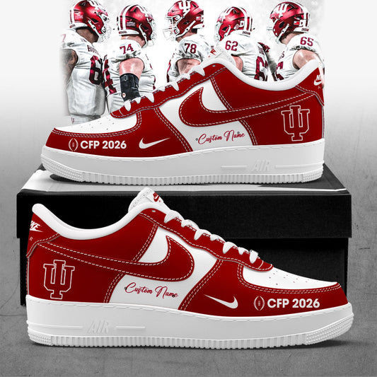 Indiana 2026 CFP Custom Name Shoes AF