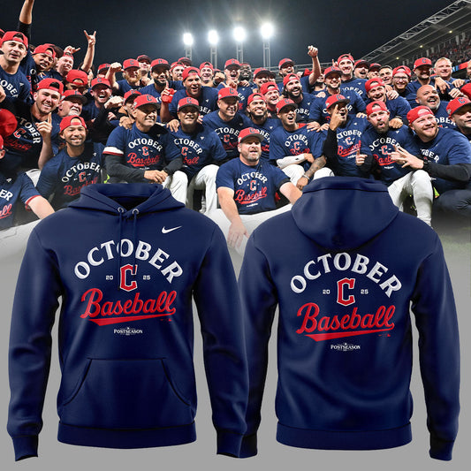 Cleveland Guardians 2025 Postseason Locker Room Combo Hoodie