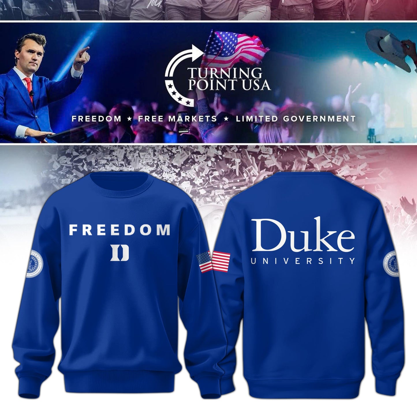 Duke Campus Freedom Sweatshirt
