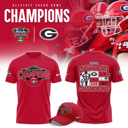 _Georgia Bulldogs 2026 Sugar Bowl Champions Limited Shirt
