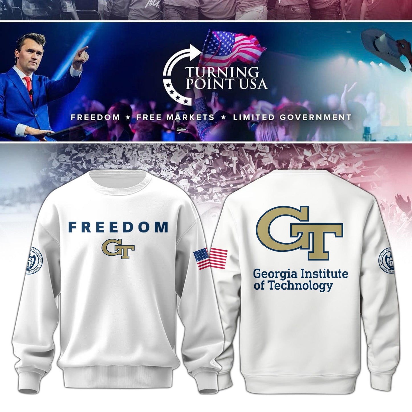 Georgia Tech Campus Freedom Sweatshirt