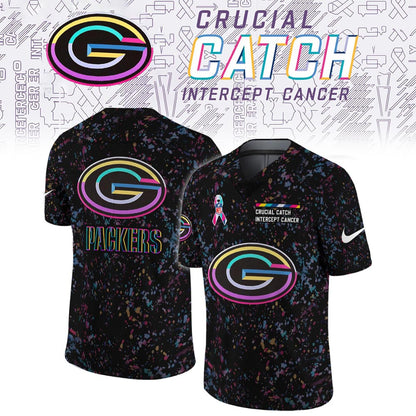 Green Bay Packers Crucial Catch Limited Football Jersey