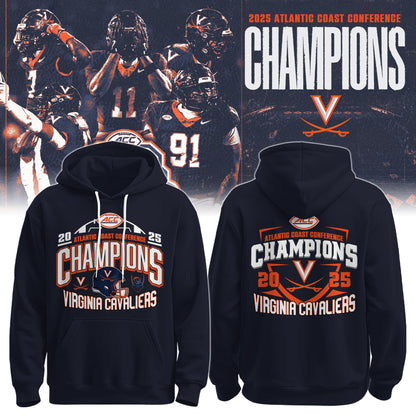 Virginia Football 2025 ACC Champs Hoodie