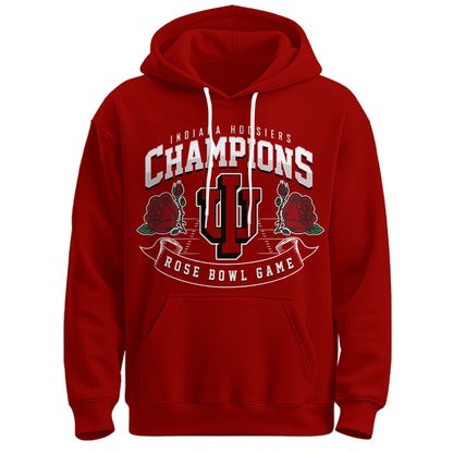 Indiana Hoosiers Rose Bowl Champions Combo Hoodie