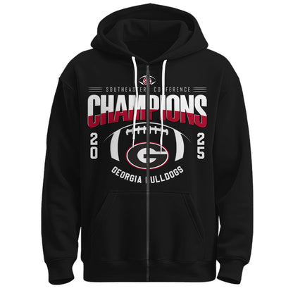 Georgia Champions Zip Hoodie Ver 1