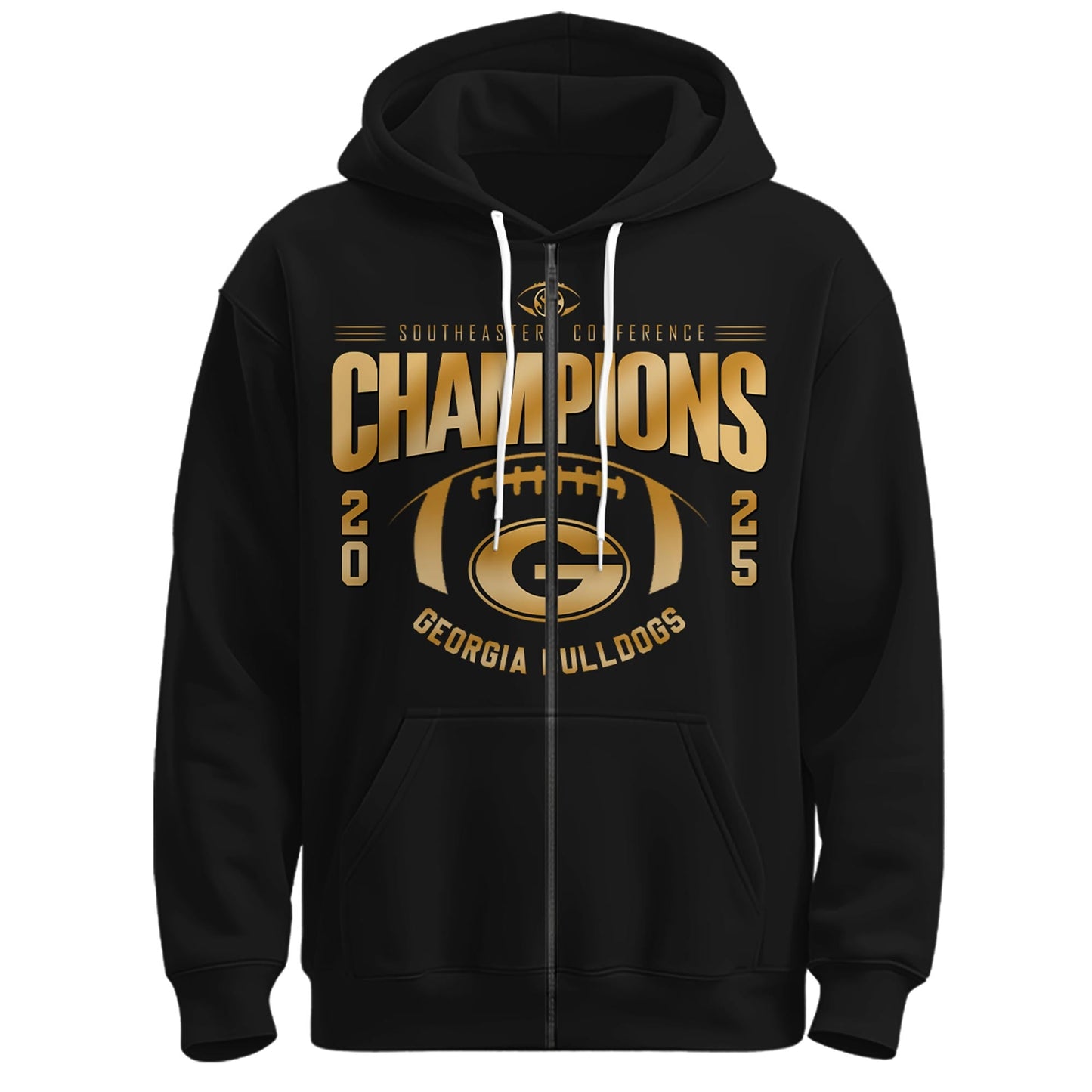 Georgia Champions Zip Hoodie Ver 2