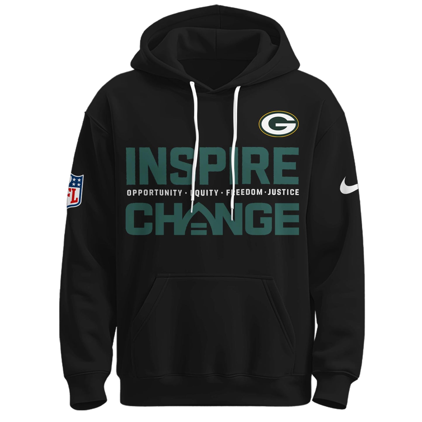 Green Bay Packers Inspire Change Limited Editions Hoodie 2025