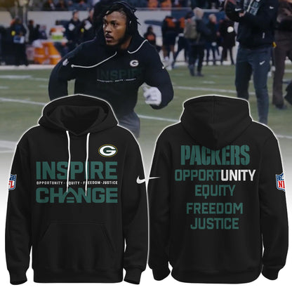 Green Bay Packers Inspire Change Limited Editions Hoodie 2025