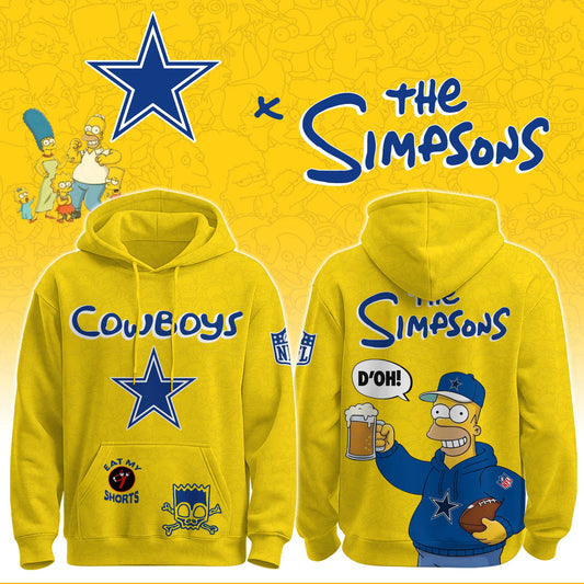 Cowboys x The Simpsons Crossover Hoodie