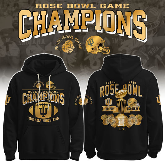 Indiana Hoosiers Rose Bowl Champions New Hoodie