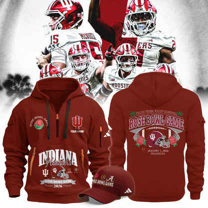 Indiana Hoosiers 2026 Rose Bowl Limited New Hoodie