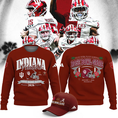 Indiana Hoosiers 2026 Rose Bowl Limited Sweatshirt