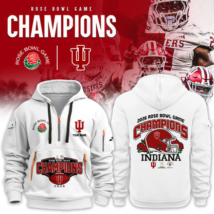 Indiana Hoosiers 2026 Rose Bowl Champions Limited New Hoodie v2
