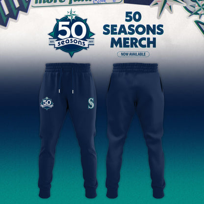 Seattle Mariners 50 Seasons Celebration Special Edition Jersey – White