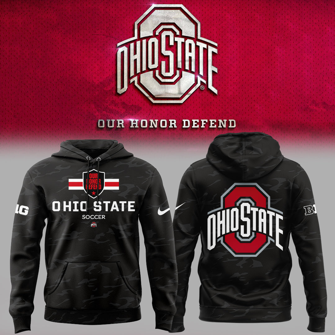 Limited Edition Ohio State “Our Honor Defend” Hoodie