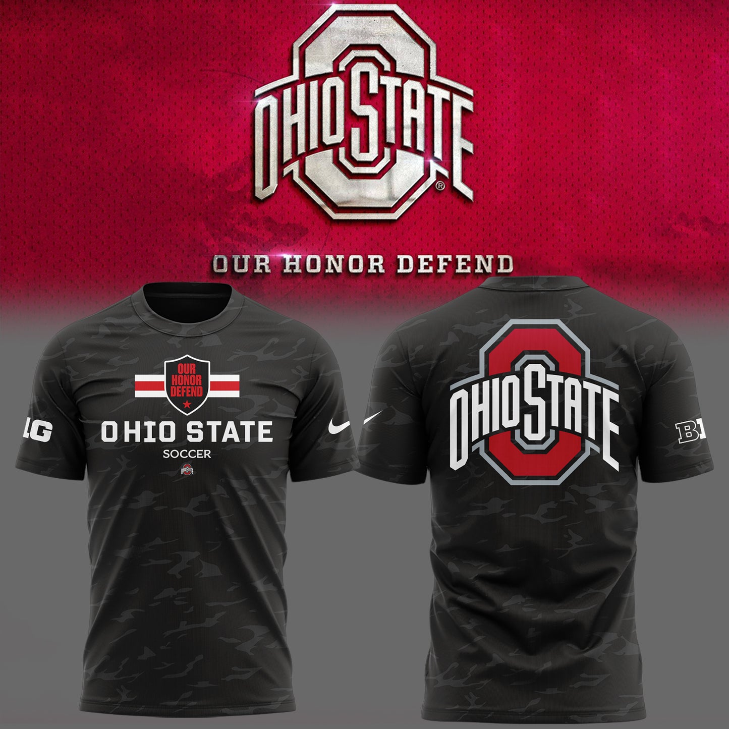 Limited Edition Ohio State “Our Honor Defend” TShirt