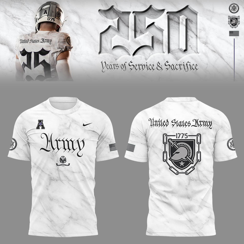 Limited Edition Army’s 250 Years Collection Game Tshirt