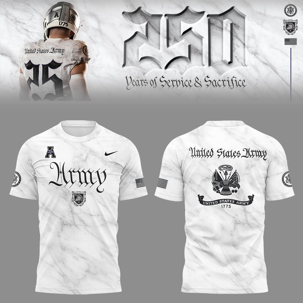 Limited Edition Army’s 250 Years Collection Game Tshirt