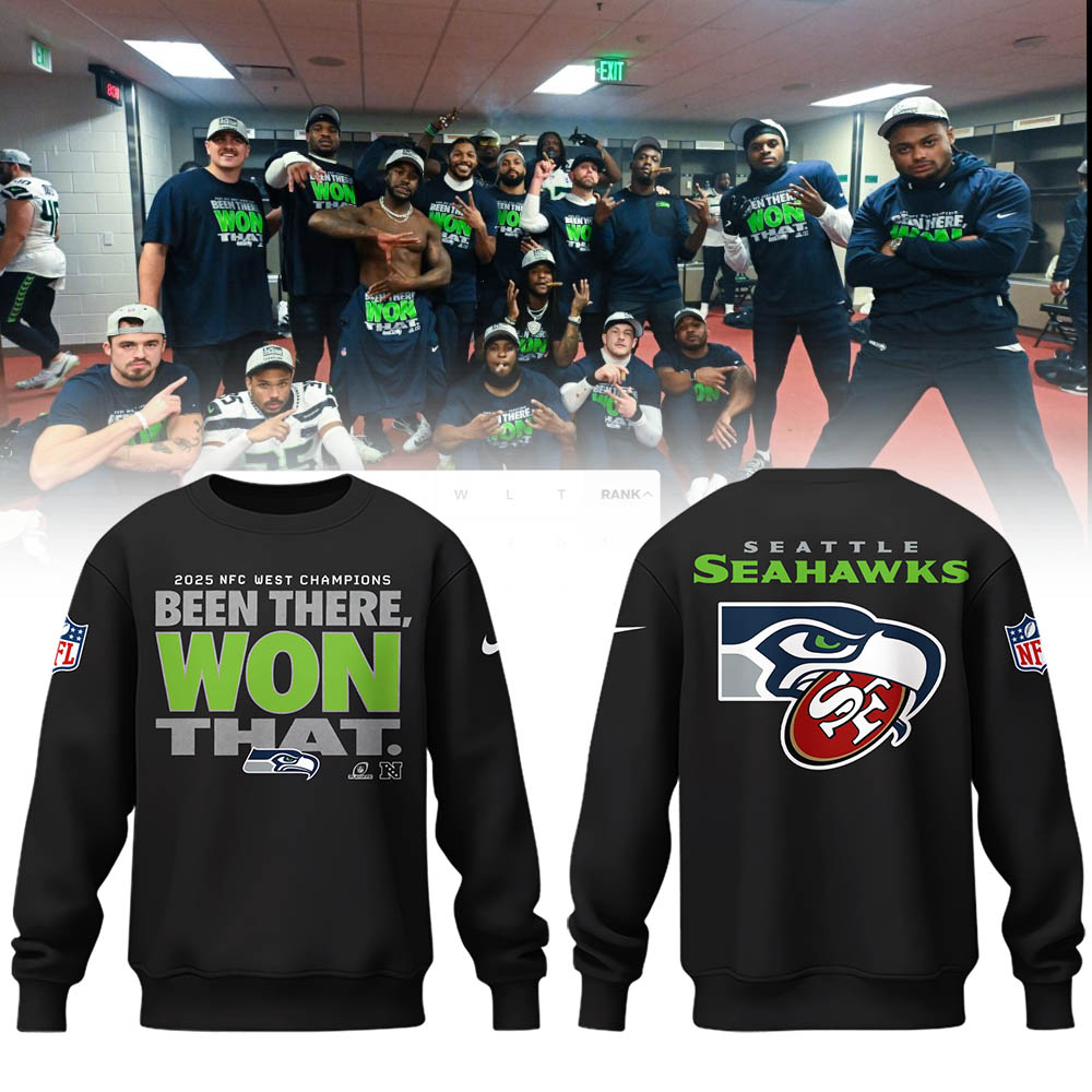 Limited Edition NFC West Champions Sweatshirt-LL260104027