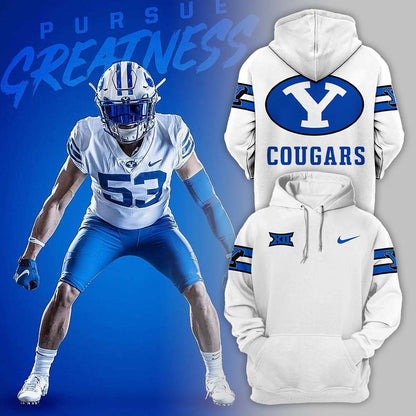 BYU Football White 1996 Throwback Limited Hoodie-MPU07032403