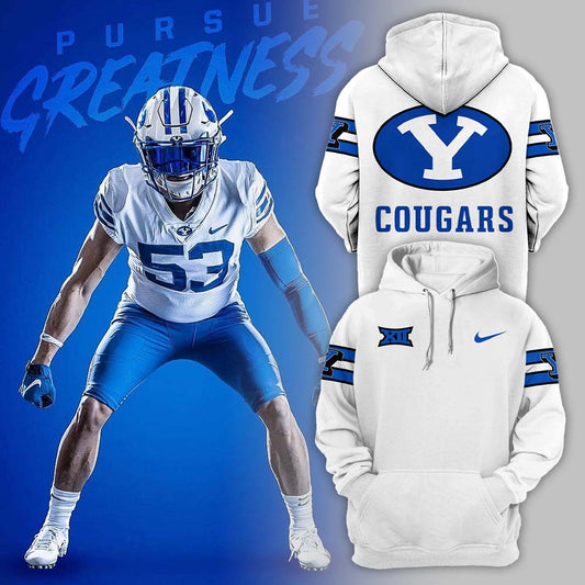 BYU Football White 1996 Throwback Limited Hoodie-MPU07032403
