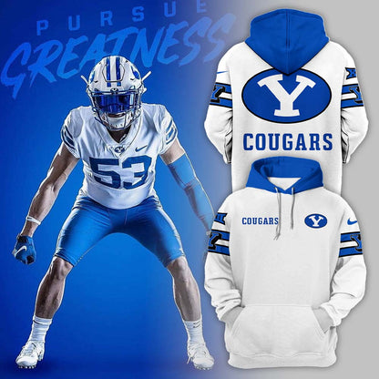 BYU Football White 1996 Throwback Limited Hoodie-MPU07032405